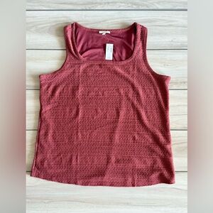 Maurices Tank Top Mauve 2X NWT IN PACKAGE